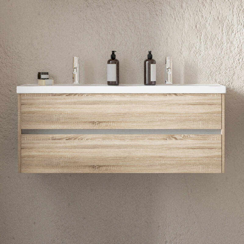 1090 Jena Wastafelmeubel 120 Duitse Eik