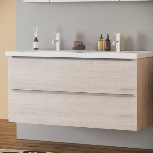 [BV-T-WM-FR-120-LS] 1203 Frankfurt Wastafelmeubel 120 Lissabon