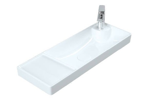 [TS-WK-VT-60-HW] 2009 Ventidue Wastafel Keramiek 60 Hoogglans Wit