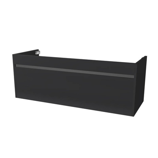 [BV-B-WM-AM-120-MZ] 1073 Amsterdam Wastafelmeubel 120 Mat Zwart