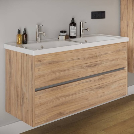[BV-T-WM-BE-120-DO] 1150 Berlin Wastafelmeubel 120 Dorado