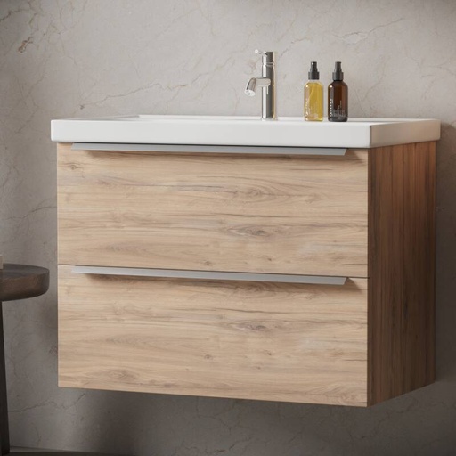 [BV-T-WM-FR-80-DO] 1156 Frankfurt Wastafelmeubel 80 Dorado